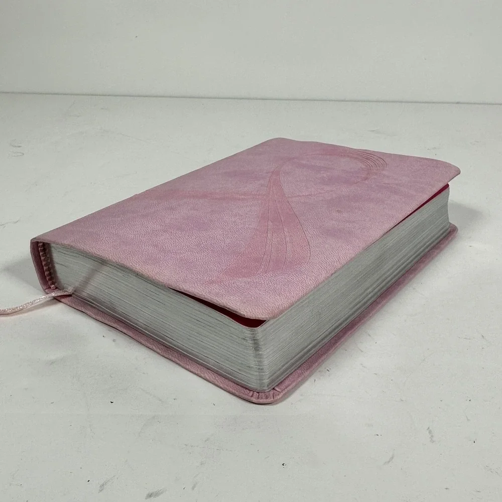 Here's Hope Breast Cancer Bible Holman HCSB Christian Standard Fast‎ Shipping